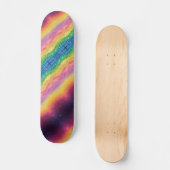 Cosmic Rainbow Energy Nonbinary LGBTQ+ Pride Skateboard (Voorkant)