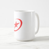 Cosmic Red Star Mug (Devant droit)
