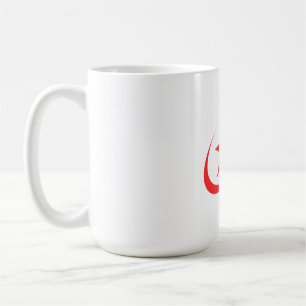 Cosmic Red Star Mug