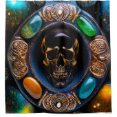 Cosmic Requiem Kostbaar Douchegordijn (Voorkant)
