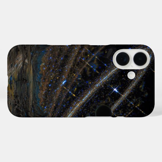 Cosmic Rings and Distant Planet Art Case (Achterkant (horizontaal))