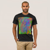 Cosmic Rings T-Shirt Sci-Fi (Devant entier)