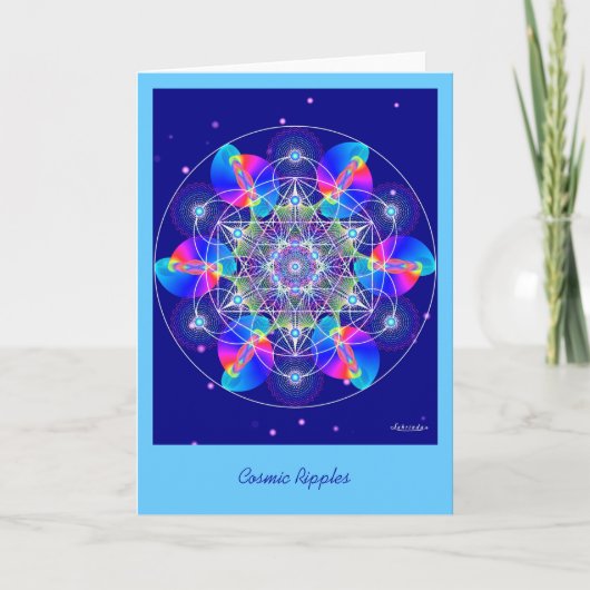 Cosmic Ripples Kaart (Voorkant)