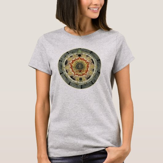 Cosmic Roos Mandala T-shirt (Voorkant)