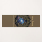 Cosmic Serenity Meditation – Galaxy Mandala  Yogamat (Voorkant (horizontaal))