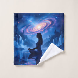 Cosmic Serenity Shower Curtain Washandje