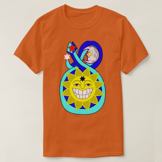 Cosmic Serpent T-shirt (Design voorkant)
