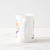 Cosmic Sip Bone China Mug of Love & Passion Porselein Kop (Achterkant)