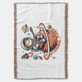 Cosmic Spint - Astrogitarist Cat Deken (Voorkant Verticaal)