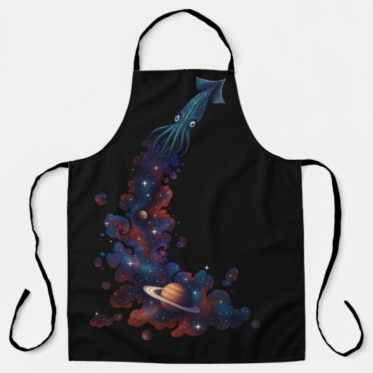 Cosmic Squid Space Odyssey Schort (Voorkant)