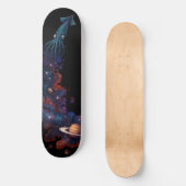 Cosmic Squid Space Odyssey Skateboard (Voorkant)