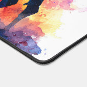 Cosmic Starry Nuit Camel égyptien Paysage (Coin)