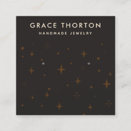 Cosmic Stars die een juwelenkaart verdienen Vierkante Visitekaartje