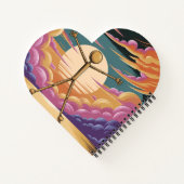 Cosmic Stickman-Notitieboek Notitieboek (Achterkant)