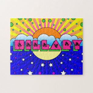 Cosmic Style Hillary Celebration Poster Legpuzzel