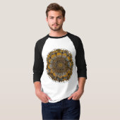 Cosmic Sunflower T-shirt (Voorkant volledig)