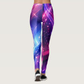 Cosmic Swirl – Leggings Galaxie (Dos)