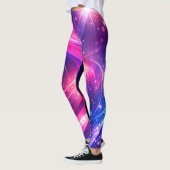 Cosmic Swirl – Leggings Galaxie (Gauche)