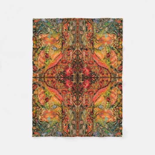 Cosmic Taste of Healing Fine Art Fleece Blanket (Voorkant)