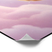 Cosmic Teddy Astronaut Art Poster (Coin)