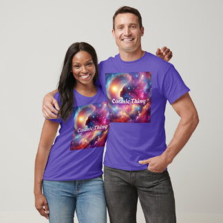 Cosmic Thing Unisex T-shirt, zacht en comfortabel T-shirt