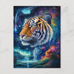 Cosmic Tiger Briefkaart