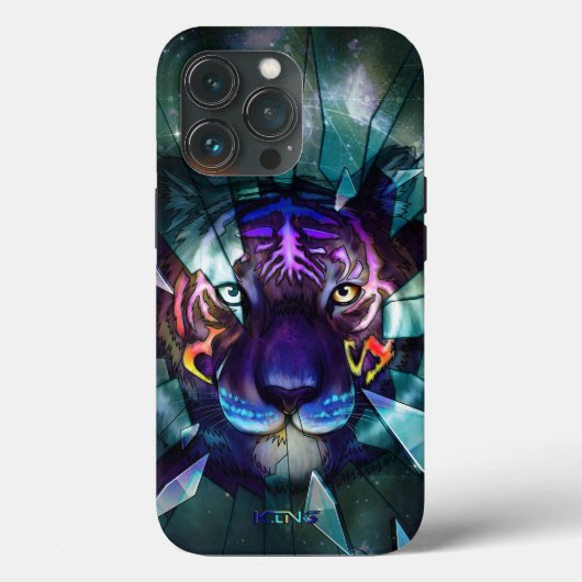 Cosmic Tiger Case-Mate iPhone Case (Achterkant)