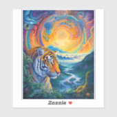 Cosmic Tiger Sticker (Vel)