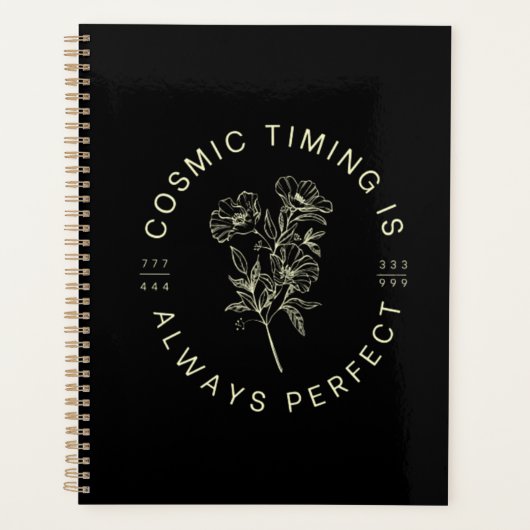 Cosmic Timing Esthetisch Planner (Voorkant)
