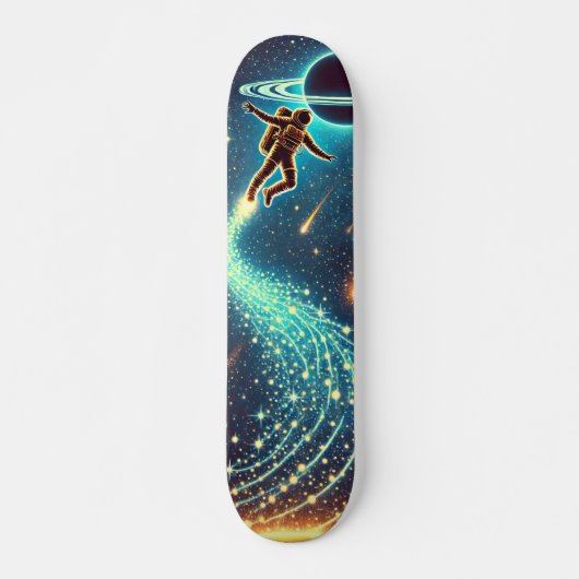 Cosmic Trail Skateboard (Voorkant)
