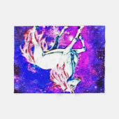 Cosmic unicorn Fleece Blanket Deken (Voorkant (Horizontaal))