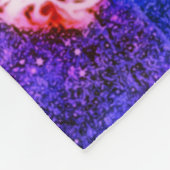 Cosmic unicorn Fleece Blanket Deken (Hoek)