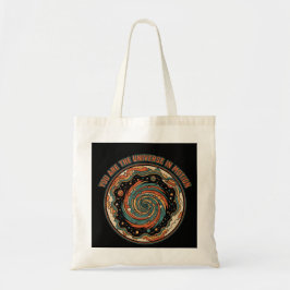 Cosmic Universe In Motion - Retro Aesthetic Spirit Tote Bag