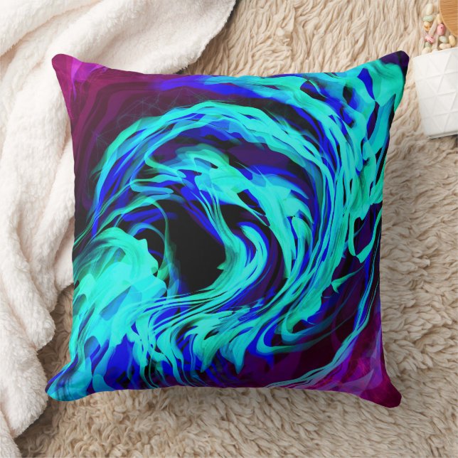 "Cosmic Vortex" decoratief kussen (Deken)
