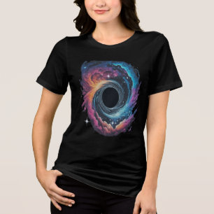 Cosmic Vortex T-shirt voor dames