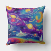 Cosmic Voyage Kussen (Achterkant)