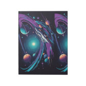Cosmic Voyage Notitieblok (Gedraaid)