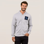 Cosmic Voyager Star Hoodie - Mannen (Voorkant volledig)