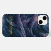 Cosmic Whale Galaxy Ocean Case-Mate iPhone Case (Achterkant (horizontaal))