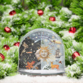 Cosmic Winter Snow Globe (Noël)