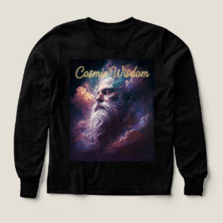 Cosmic Wisdom T-Shirt - Galaxy Sage Design"T-shirt