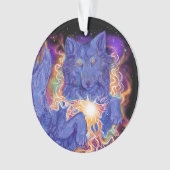 Cosmic Wolf Ornament (voorkant)