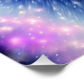 Cosmic Wolf Perfect Poster (Hoek)