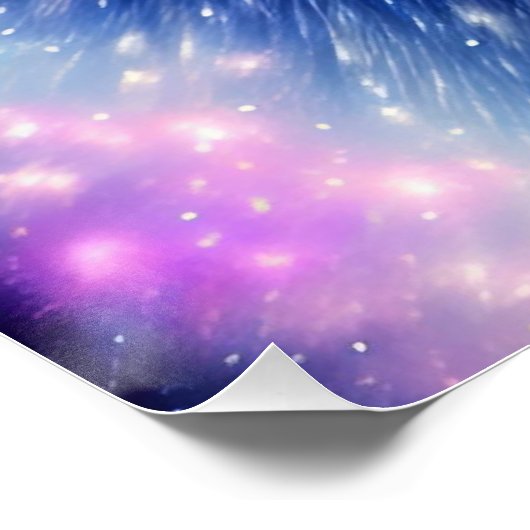 Cosmic Wolf Perfect Poster (Hoek)