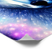 Cosmic Wolf Poster (Hoek)