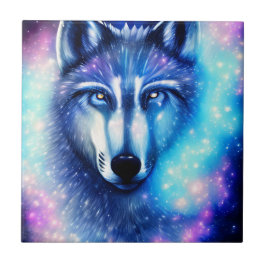 Cosmic Wolf Tegeltje