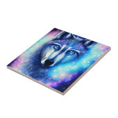 Cosmic Wolf Tegeltje (Zijkant)