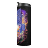 Cosmic Wolf Thermosbeker (Geroteerd rechts)