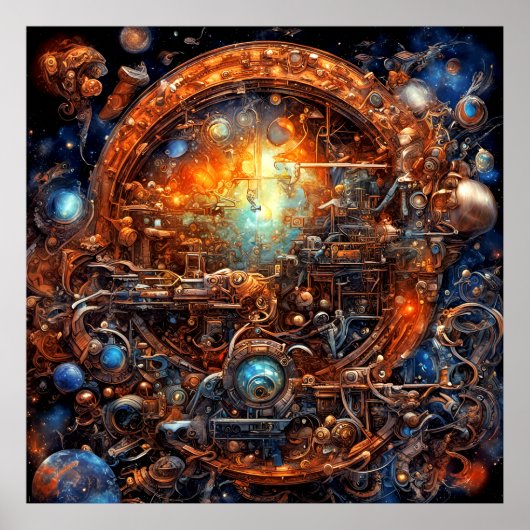 Cosmic Wonder Poster (Voorkant)