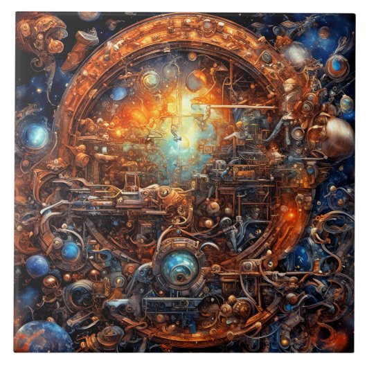 Cosmic Wonder Tegeltje (Voorkant)